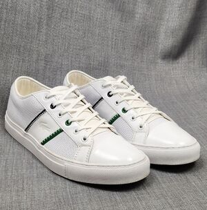Lacoste Cerberus 6 SRM White Low Top Sneakers. Men 1